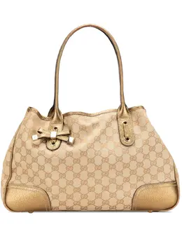 Gucci Pre-Owned: Коричневая сумка-шоппер 