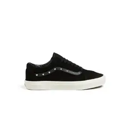 Vans: Чёрные кроссовки  Old Skool
