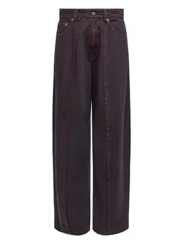 MM6 Maison Margiela: Фиолетовые джинсы 