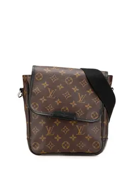 Louis Vuitton Pre-Owned: Чёрная сумка через плечо 
