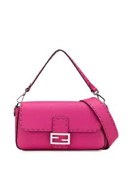 Fendi Pre-Owned: Розовая сумка 
