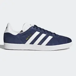 Adidas: Синие кроссовки  Originals Gazelle