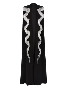 Jenny Packham: Чёрное пальто 