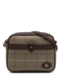 Burberry Pre-Owned: Коричневая сумка через плечо 