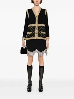 CHANEL Pre-Owned: Чёрный кардиган 