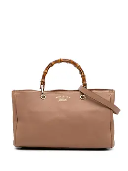 Gucci Pre-Owned: Коричневая сумка-шоппер 