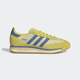 Adidas: Жёлтые кроссовки  Originals