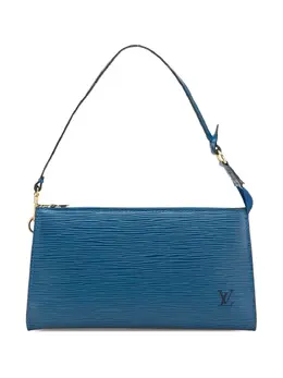 Louis Vuitton Pre-Owned: Голубая сумка 