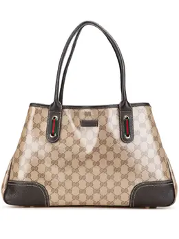 Gucci Pre-Owned: Коричневая сумка-шоппер 