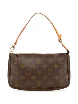Louis Vuitton Pre-Owned: Коричневая сумка 