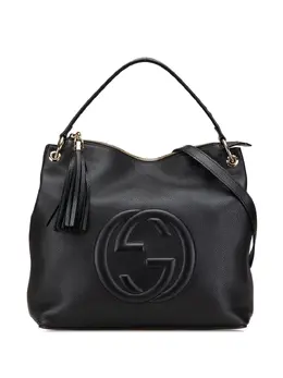 Gucci Pre-Owned: Чёрная сумка 