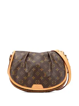 Louis Vuitton Pre-Owned: Коричневая сумка через плечо 