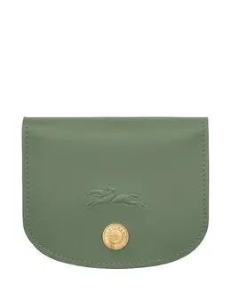 Longchamp: Зелёный картхолдер 