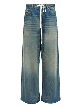 MM6 Maison Margiela: Голубые джинсы 