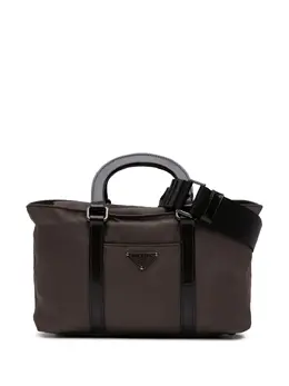 Prada Pre-Owned: Коричневая сумка 