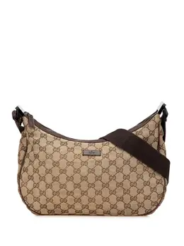 Gucci Pre-Owned: Коричневая сумка через плечо 