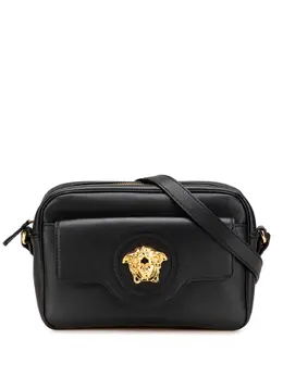 Versace Pre-Owned: Чёрная сумка через плечо 