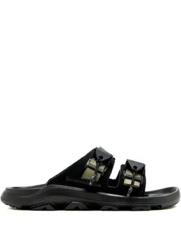 Birkenstock: Чёрные сандалии 