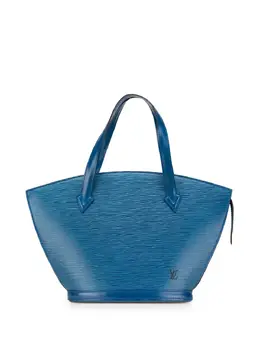 Louis Vuitton Pre-Owned: Голубая сумка 