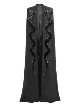 Jenny Packham: Тёмное пальто 