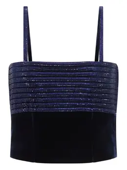 Giorgio Armani: Синий топ 