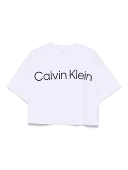 Calvin Klein: Футболка с принтом 