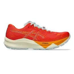 Asics: Оранжевые кроссовки 