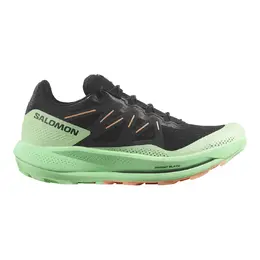 Salomon: Чёрные кроссовки 