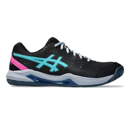 Asics: Чёрные кроссовки  Gel-Dedicate