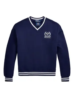 Polo Ralph Lauren: Синий свитшот 