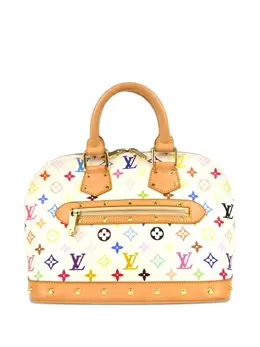 Louis Vuitton Pre-Owned: Белая сумка 
