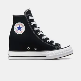 Converse: Чёрные кеды  Chuck Taylor All Star Classic