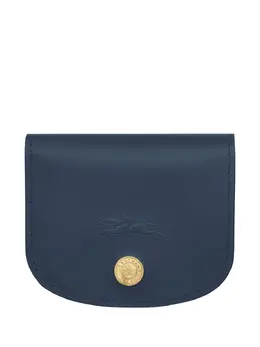 Longchamp: Синий картхолдер 