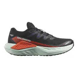 Salomon: Чёрные кроссовки 