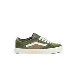 Vans: Зелёные кроссовки  Classic