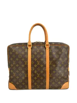 Louis Vuitton Pre-Owned: Коричневая сумка 