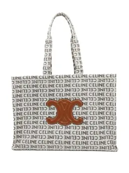 Céline Pre-Owned: Коричневая сумка-шоппер 