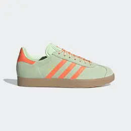 Adidas: Зелёные кроссовки  Originals Gazelle