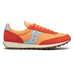 Saucony: Оранжевые кроссовки 
