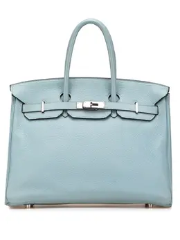 Hermès Pre-Owned: Голубая сумка 