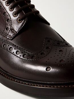 Grenson: Тёмные туфли 