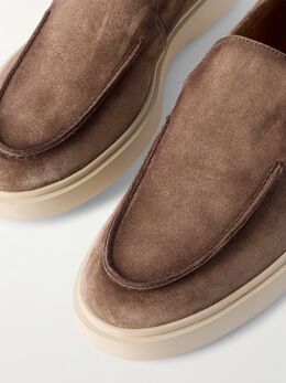 Officine Creative: Коричневые мокасины 