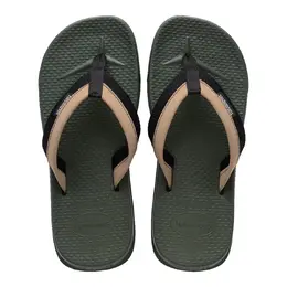 Havaianas: Зелёные шлёпанцы 