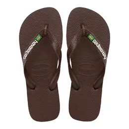 Havaianas: Тёмные шлёпанцы 