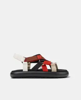 Camper: Белые сандалии  Pelotas