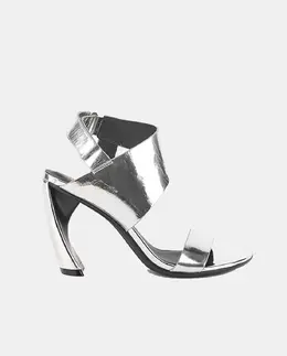 United Nude: Серебристые босоножки 