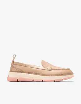 Cole Haan: Бежевые мокасины 