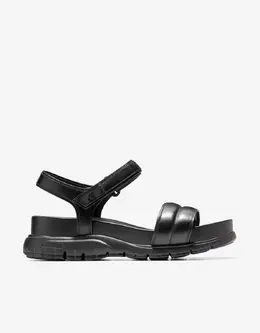 Cole Haan: Чёрные сандалии 