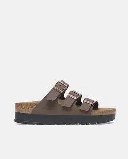 Birkenstock: Коричневые сандалии  Florida
