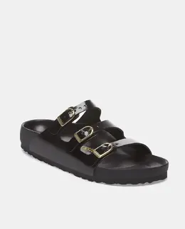 Birkenstock: Чёрные сандалии  Florida